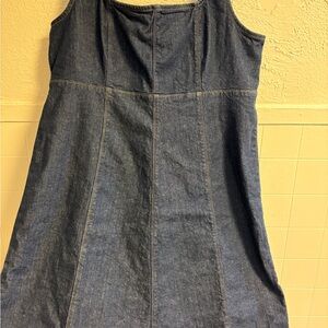 Old Navy Blue Denim Dress
